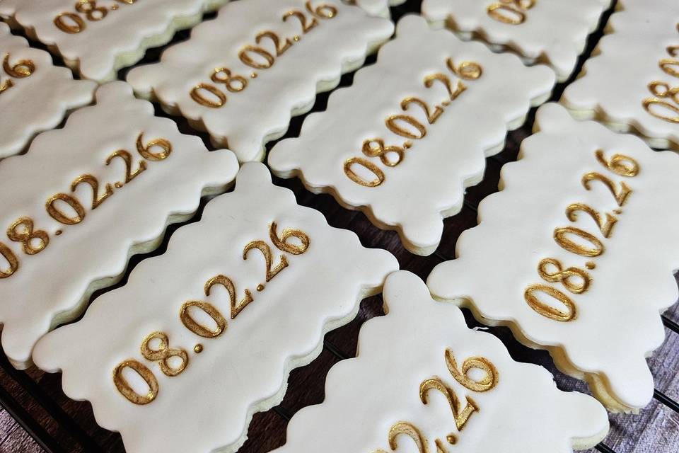 Biscuits date du mariage
