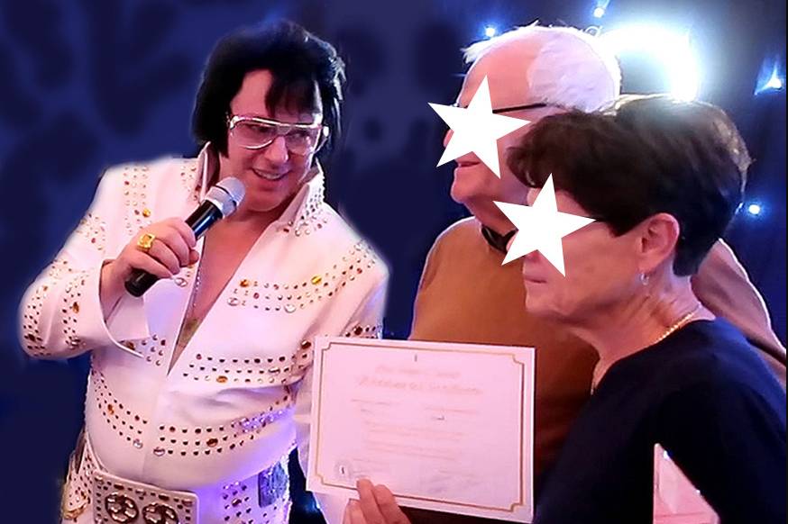 Bill Looking Elvis