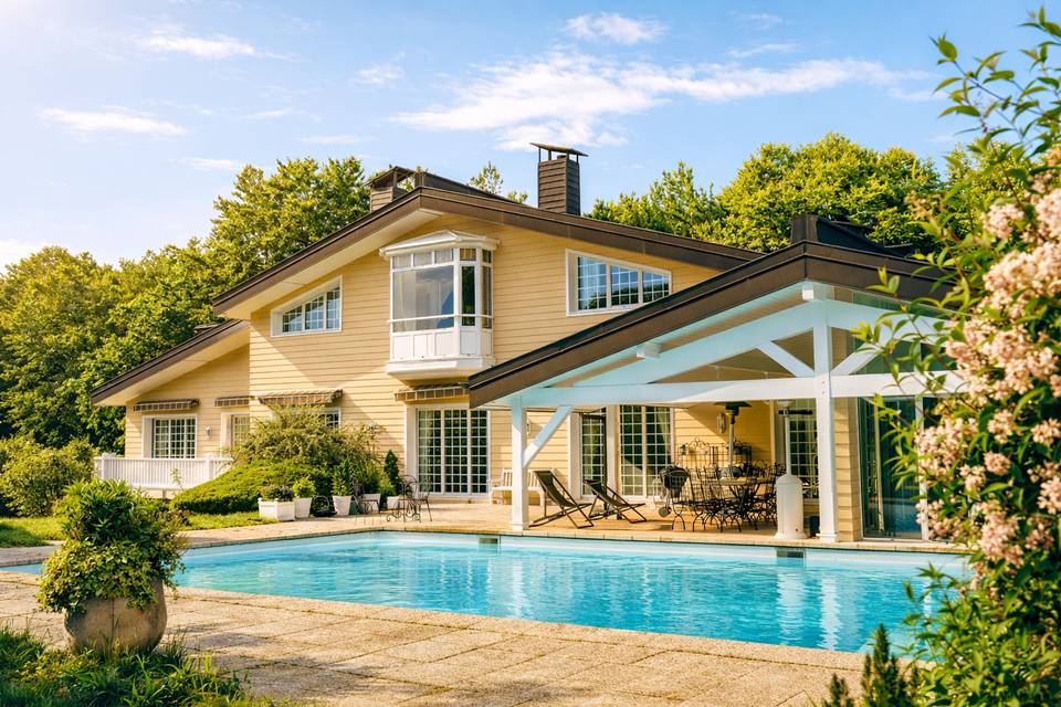 Villa & piscine ensoleillées
