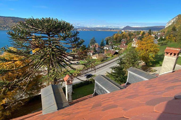 Vue du toit