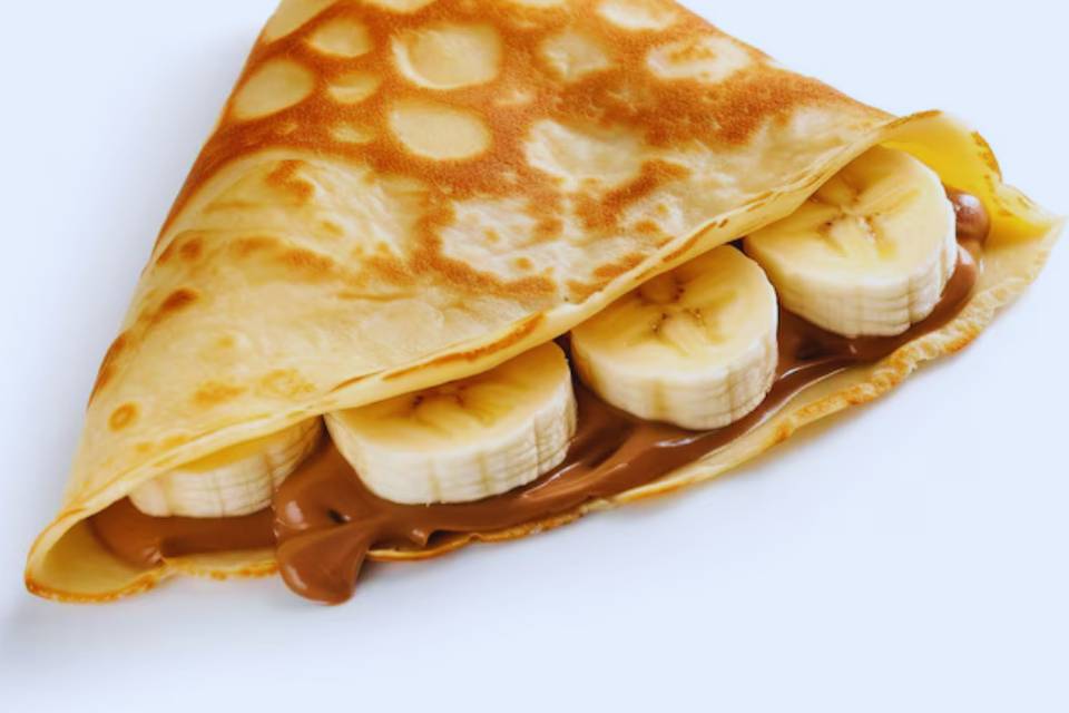 Crêpe nutella banane